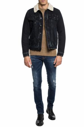 Distressed denim jacket, zdjęcie 2 Distressed denim jacket od Dirk Bikkembergs
